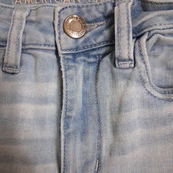 American Eagle Hi-Rise Jegging Denim Jeans Size 2 Short NE(X)T Level Stretch - Picture 11 of 16